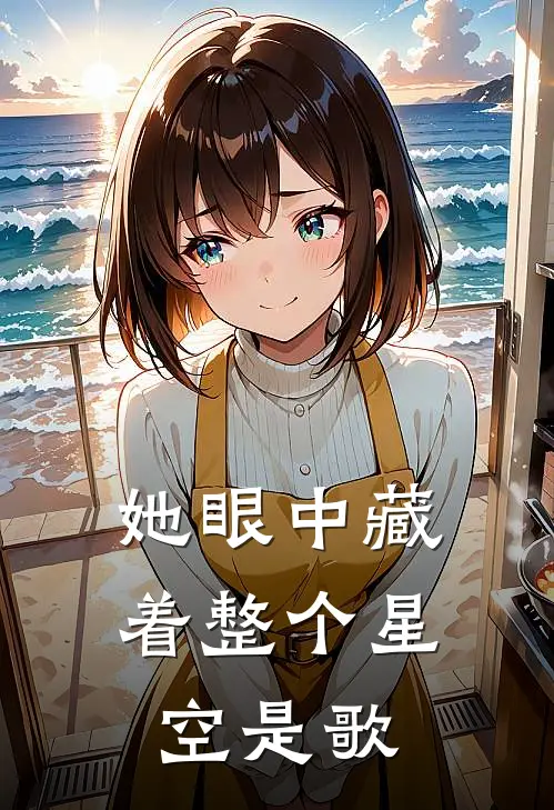 她眼中藏着整个星空是歌