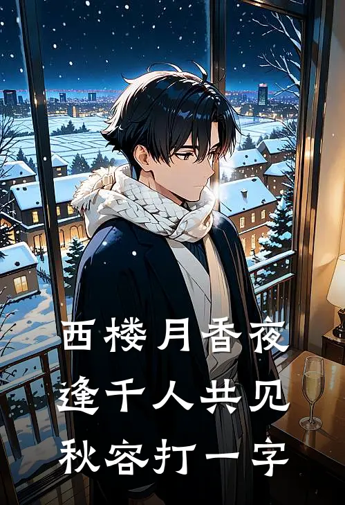 西楼月香夜逢千人共见秋容打一字