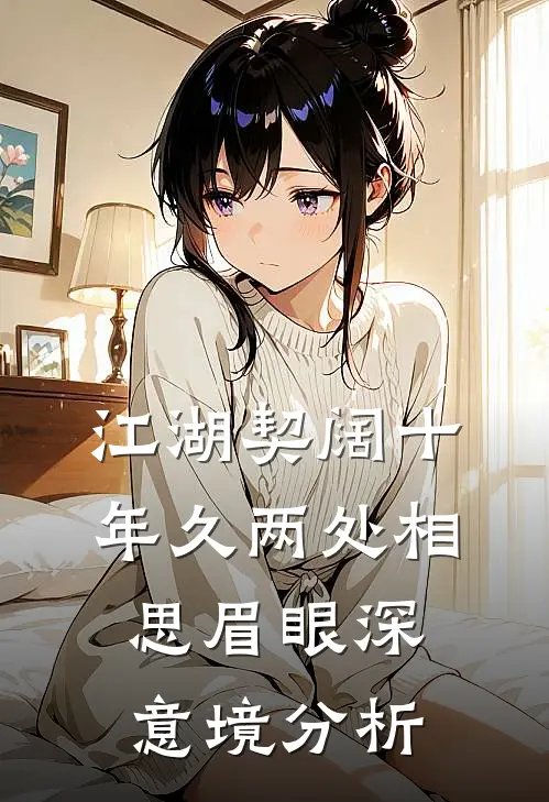 江湖契阔十年久两处相思眉眼深意境分析