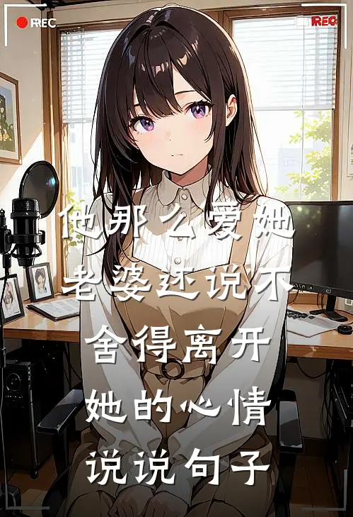 他那么爱她老婆还说不舍得离开她的心情说说句子