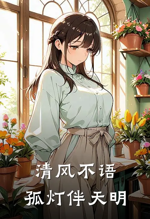 清风不语，孤灯伴天明