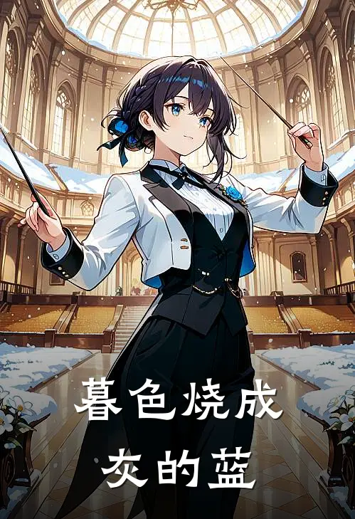 暮色烧成灰的蓝