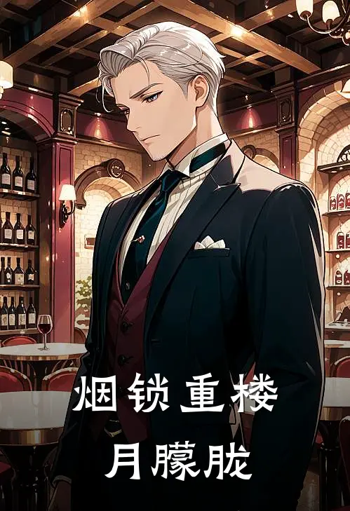 烟锁重楼，月朦胧